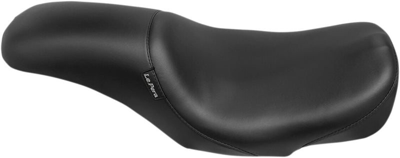 Le Pera Silhouette Full-Length Seat Black Vinyl