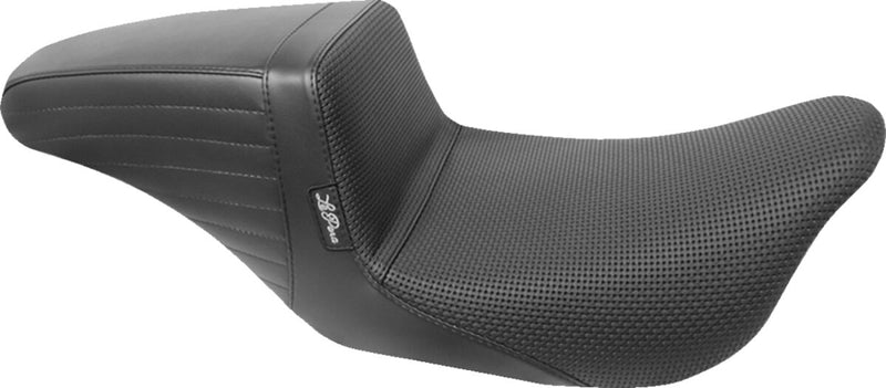 Le Pera Kickflip Seat Black 2-Up Seat BikerTec Vinyl
