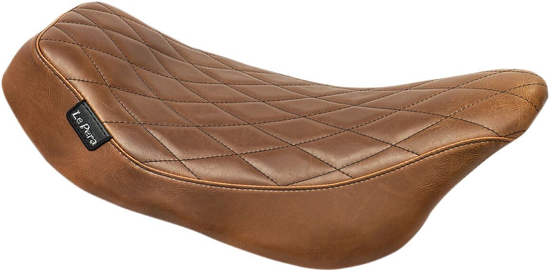 Le Pera Streaker Solo Seat Brown Vinyl