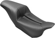 Saddlemen Black Kraus Moto Pro Series Seat for 2008-2025 Harley-Davidson Touring Models