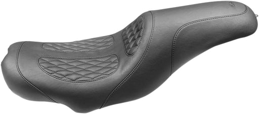 Mustang Dave Perewitz Signature Series Fastback 2-Up Seat Tripper Black Vinyl