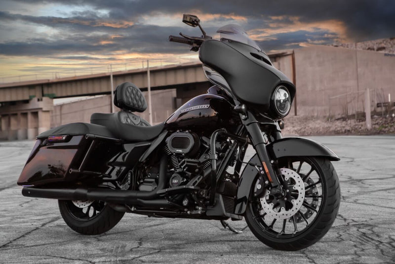 Saddlemen Lattice Stitch Roadsofa Heated Seat for 2008-2025 Harley-Davidson Touring Models