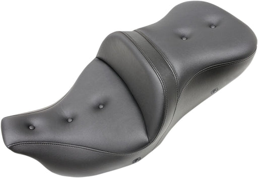 Saddlemen Heated Roadsofa Pillow Top Seat For Harley-Davidson 2009-2023 FLHTCUTG Tri Glide Models