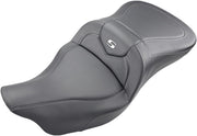 Saddlemen Carbon-Fibre Road Sofa Seat w/o Backrest for 2020-2022 Harley-Davidson Tri-Glide CVO/SE - FLHTCUTGSE and 2009-2024 Harley-Davidson Tri Glide Ultra Classic - FLHTCUTG Motorcycles