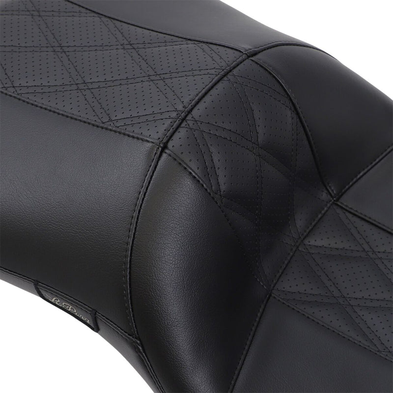 Le Pera Maverick Daddy Long Legs Seat Black One-Piece Vinyl Each