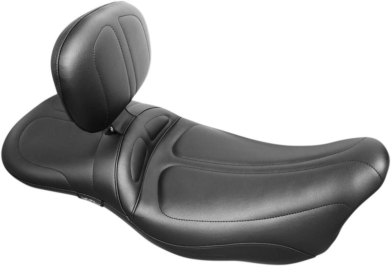 Le Pera Maverick Daddy Long Legs Seat Black One-Piece Vinyl