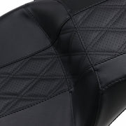 Le Pera Outcast GT Seat Outcast GT-2 Black 2-Up Seat Vinyl Each