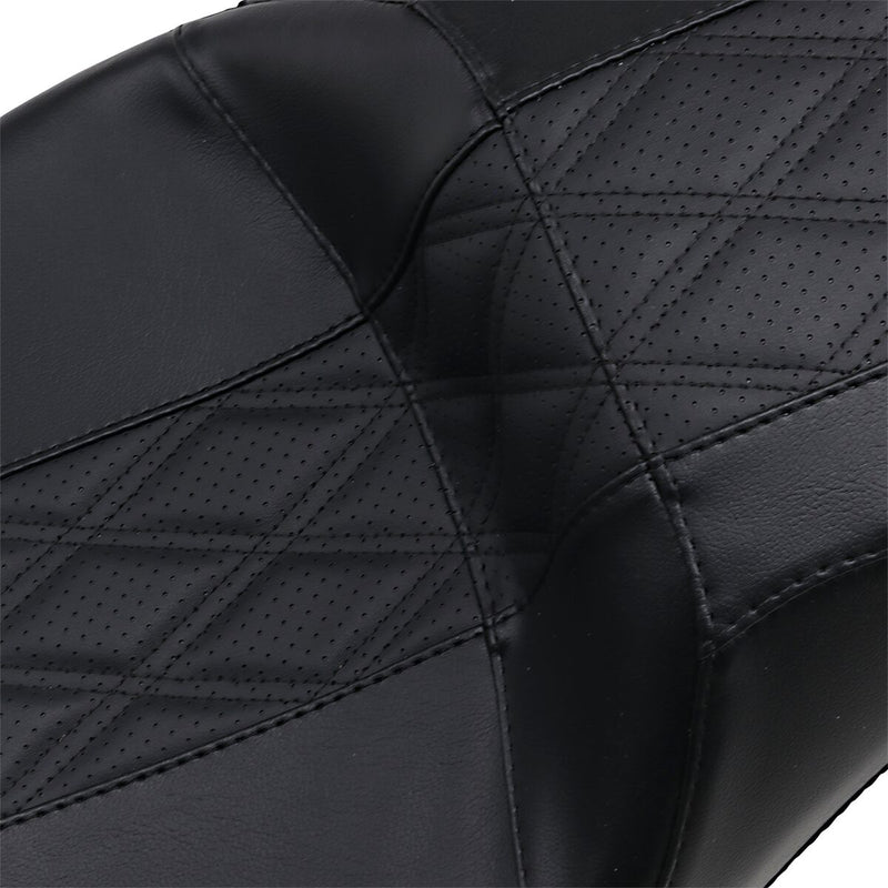 Le Pera Outcast GT Seat Outcast GT-2 Black 2-Up Seat Vinyl Each