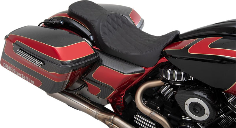 Drag Specialties Predator 2-Up Seat #0801-1270