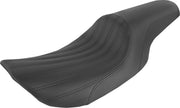 Saddlemen Black Knuckle Stitch Profiler™ 2-up Seat for 1997-2007 Harley-Davidson Road King and 2006-2007 Harley-Davidson Street Glide Motorcycles #897-06-047K