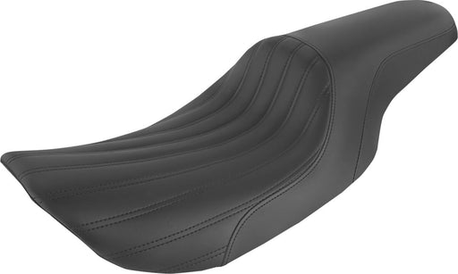 Saddlemen Black Knuckle Stitch Profiler™ 2-up Seat for 1997-2007 Harley-Davidson Road King and 2006-2007 Harley-Davidson Street Glide Motorcycles