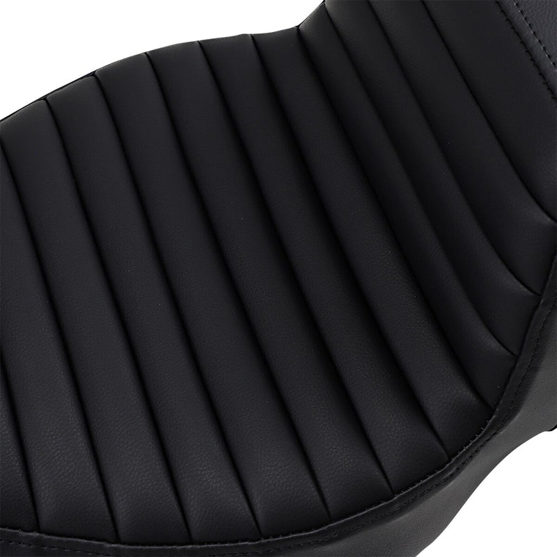 Saddlemen Black Tuck N Roll Extended Reach Step-Up Seat for 2008-2025 Harley-Davidson Touring Models #808-07B-171EXT