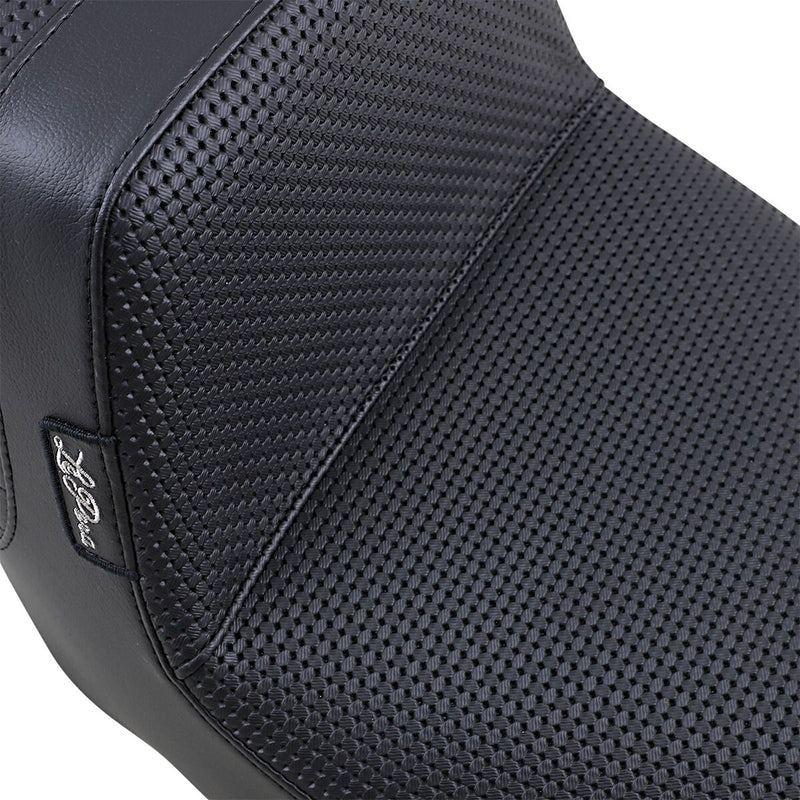 Le Pera Tailwhip Seat Black 2-Up Seat BikerTec Each