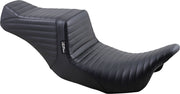 Le Pera Tailwhip Seat Black 2-Up Seat BikerTec #LK-587PT