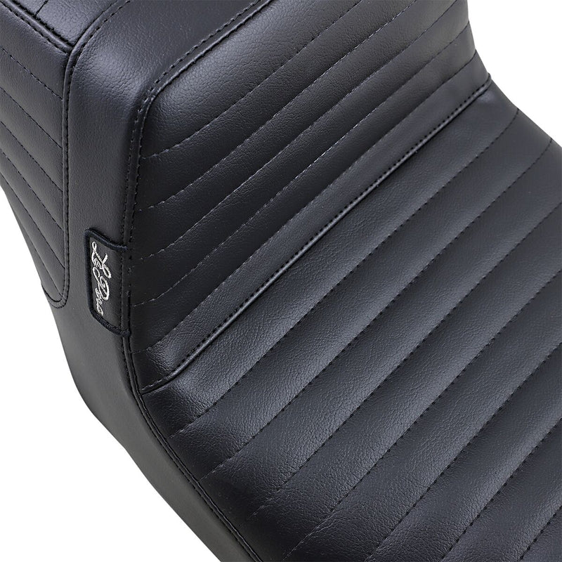 Le Pera Tailwhip Seat Black 2-Up Seat BikerTec #LK-587PT
