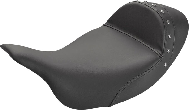 Saddlemen Black Renegade Extended Solo Seat for 2009-2013 Harley-Davidson Trike and 2007-2025 Harley-Davidson Touring Models