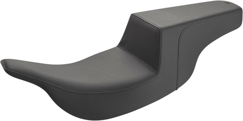 Saddlemen Gripper Step Up Seat for 1997-2007 Harley-Davidson Electra Glide and 1998-2007 Harley-Davidson Road Glide Black
