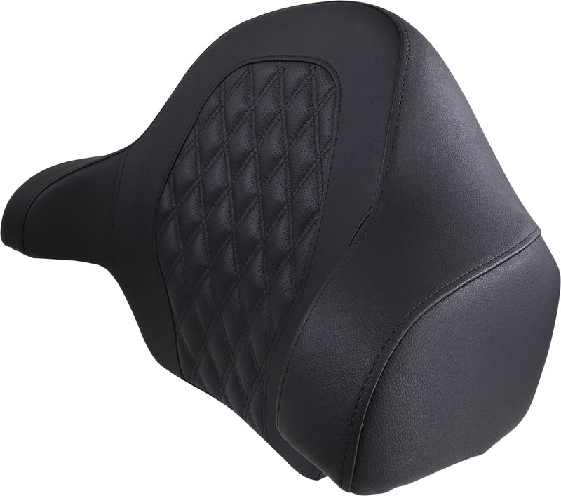 Saddlemen Saddlemen Lattice Stitched Road Sofa Tour Pak Backrest Pad for 2014-2025 Harley-Davidson Touring and 2014-2023 Harley-Davidson Trikes Black