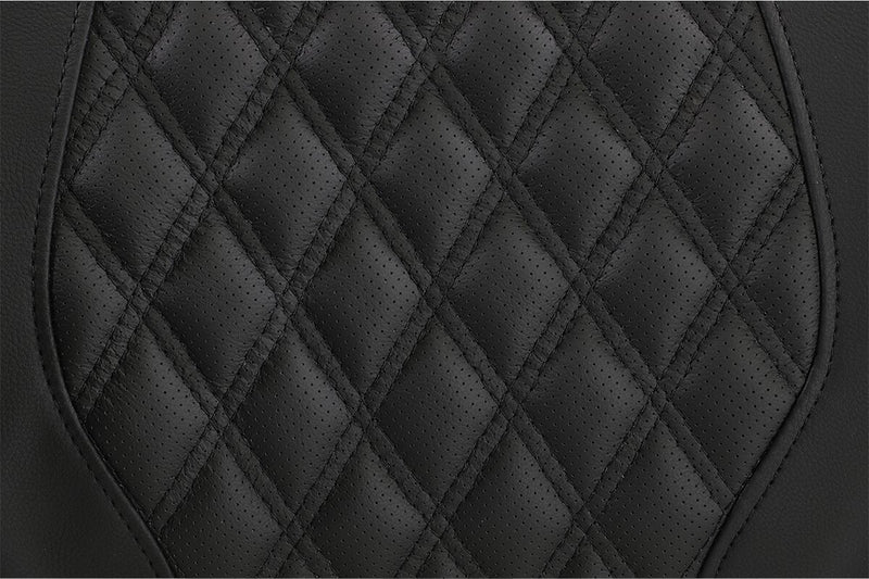 Saddlemen Saddlemen Lattice Stitched Road Sofa Tour Pak Backrest Pad for 2014-2025 Harley-Davidson Touring and 2014-2023 Harley-Davidson Trikes
