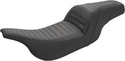 Saddlemen Slim Roll and Pleat 2 Up Seat for 1997-2007 Harley-Davidson Electra Glide and 1998-2002,2007 Harley-Davidson Road Glide