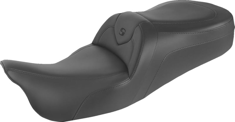 Saddlemen Black Roadsofa Seat for 2008-2025 Harley-Davidson Touring and 2009-2024 Harley-Davidson Trikes