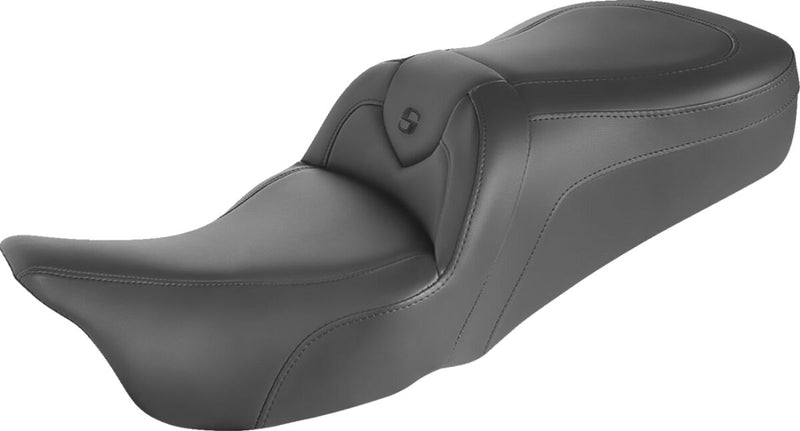 Saddlemen Black Roadsofa Seat for 1997-2007 Harley-Davidson Road King and 2006-2007 Harley-Davidson Street Glide Motorcycles