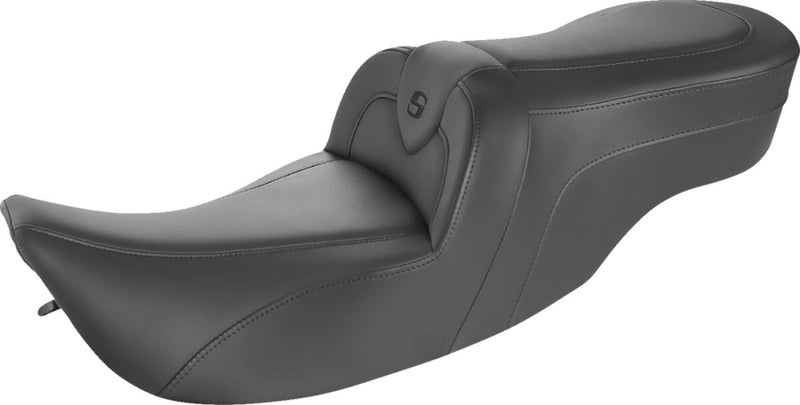 Saddlemen Black Roadsofa w/o Backrest for 1997-2007 Harley-Davidson Electra Glide and 1998-2006 Harley-Davidson Road Glide