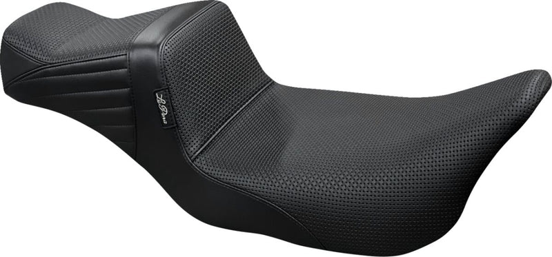Le Pera Tailwhip Daddy Long Legs Seat Black 2-Up Seat BikerTec #LK-587DLBW