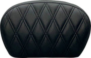 Le Pera Sissy Bar Pad Large Black Vinyl