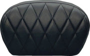 Le Pera Sissy Bar Pad Large Black Vinyl #L-SBP01DM-DULL