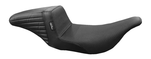 Le Pera Kickflip Seat Black 2-Up Seat BikerTec Foam