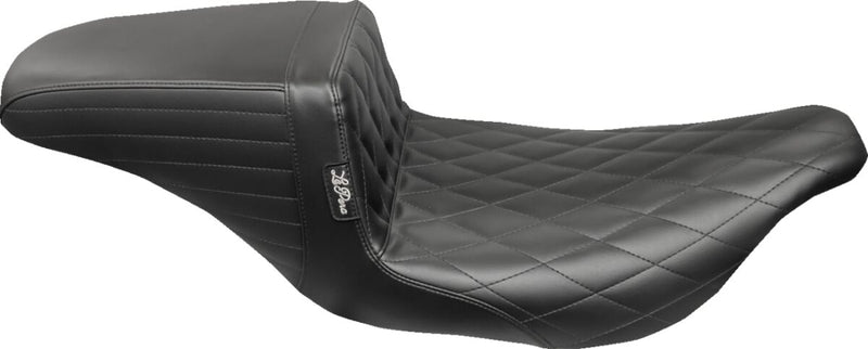 Le Pera Kickflip Seat Black 2-Up Seat BikerTec Foam