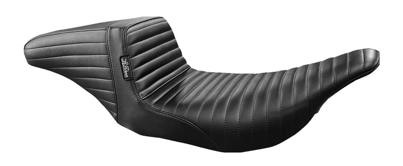 Le Pera Kickflip Seat Black 2-Up Seat BikerTec Foam