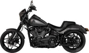 Le Pera Kickflip Seat Black 2-Up Seat BikerTec Foam #LYR-590TRKPT