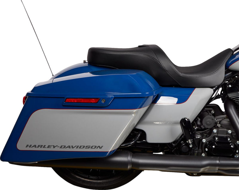 Drag Specialties Seats Freedom Touring Seat Black 2-Up Seat Vinyl Each