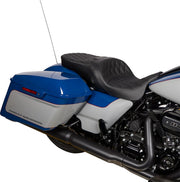 Drag Specialties Seats Freedom Touring Seat Black 2-Up Seat Vinyl Each
