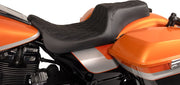 Drag Specialties Seats Predator 1-Up Seat Black Vinyl #0801-1483
