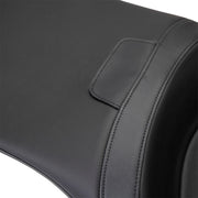 Drag Specialties Seats Freedom Touring Seat Black 2-Up Seat Leather Vinyl Each