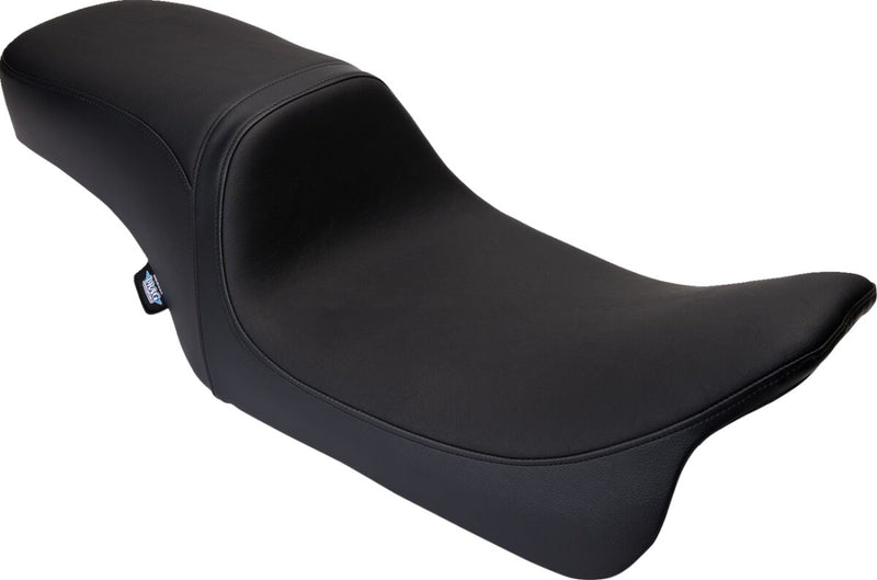 Drag Specialties Seats Performance Predator 2-Up Seat Black Vinyl