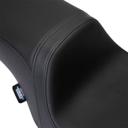 Drag Specialties Seats Performance Predator 2-Up Seat Black Leather Vinyl Each