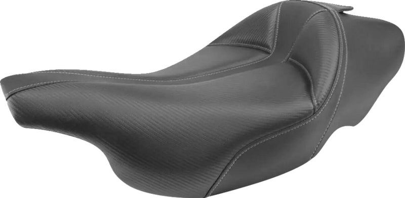 Saddlemen Dominator Solo Seat With Extended Reach In Black For Harley-Davidson 1997-2007 FLHT Electra Glide & FLHR Road Glide Models