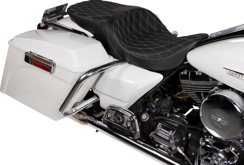 Freedom Touring Seat Black| Silver #08011506-4676C