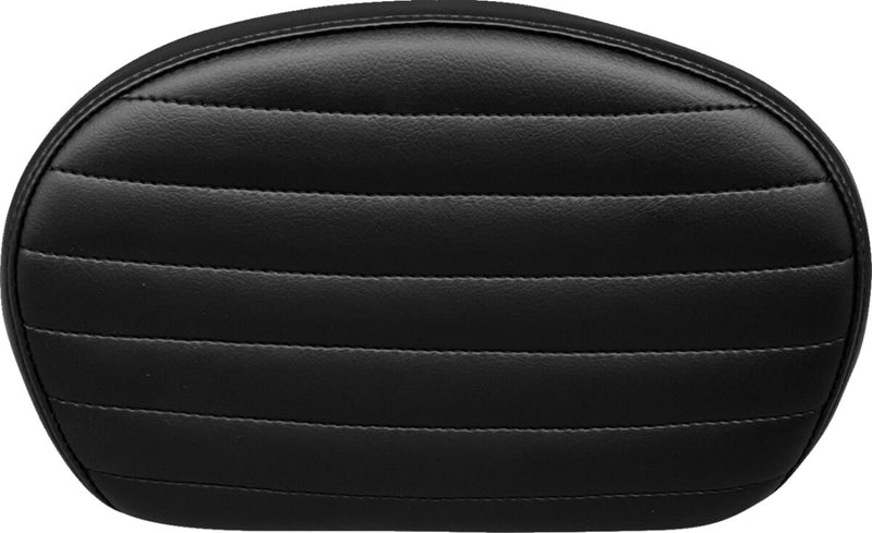 Le Pera Sissy Bar Pad Medium Black Vinyl #L-SBP02PT-DULL
