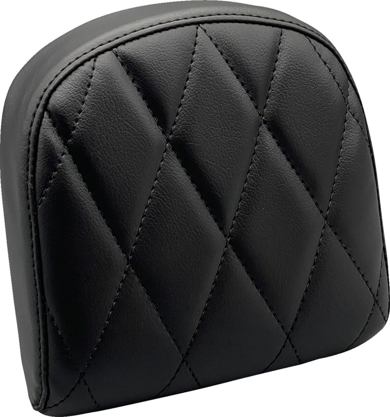 Le Pera Sissy Bar Pad Small Black Vinyl #L-SBP03DM-DULL