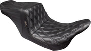 Le Pera Tailwhip Up Front Seat Up-Front Black 2-Up Seat BikerTec #LKU-587DD