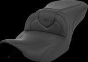 Saddlemen Black Roadsofa Black Stitch Seat for 2023-2026 Harley-Davidson Touring Models