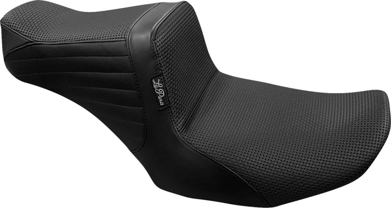 Le Pera Tailwhip Seat Black 2-Up Seat BikerTec #LV-587BW