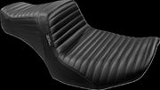 Le Pera Tailwhip Seat for 2023-2026 Harley-Davidson Black 2-Up Seat BikerTec