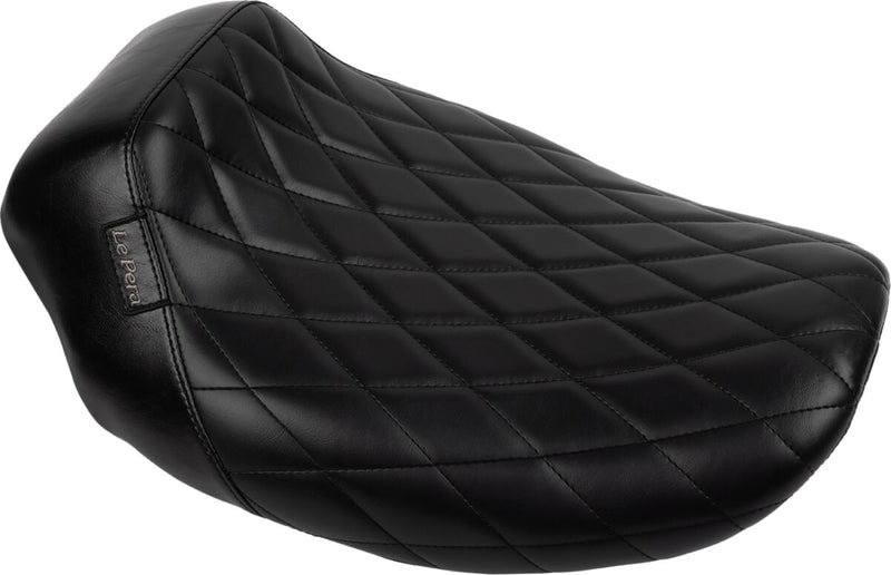 Le Pera Bare Bones Solo Seat for 2023-2026 Harley-Davidson Black Vinyl
