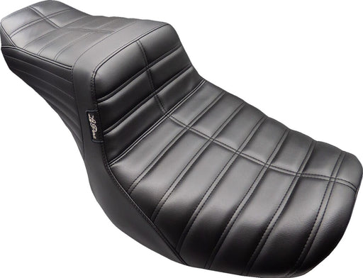 Le Pera Tailwhip Seat for 2023-2026 Harley-Davidson Black 2-Up Seat BikerTec